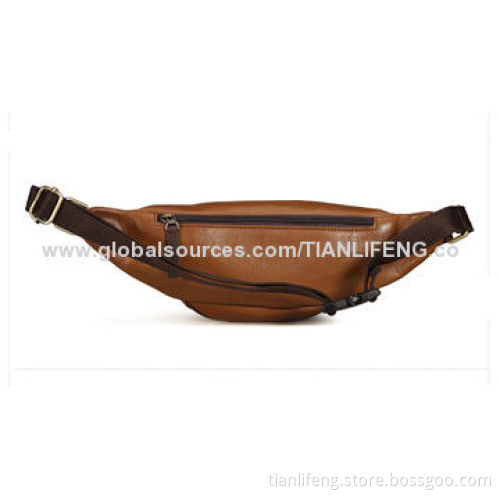 Outdoor Sports Waist Bags, Full Grain Leather, Western Cowboy, Cool